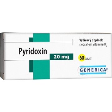 GENERICA Pyridoxin tbl 1x60 ks obrázok