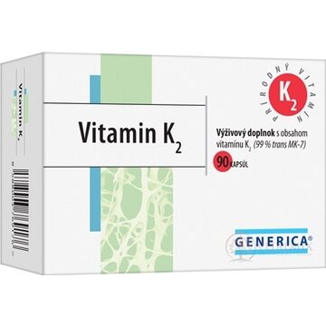 GENERICA Vitamin K2 cps 1x90 ks obrázok