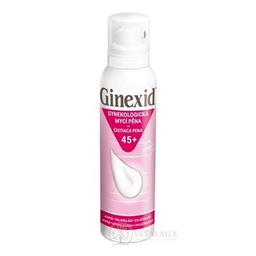 GINEXID gynekologická čistiaca pena 45+ 1x150 ml obrázok