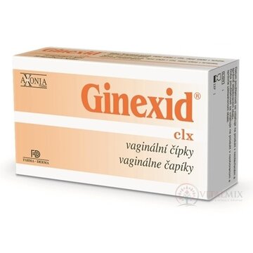 GINEXID vaginálne čapíky sup vag 10x2 g obrázok