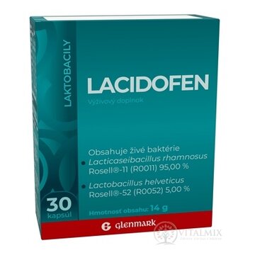 GLENMARK LACIDOFEN cps 1x30 ks obrázok