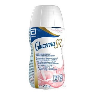 Glucerna SR jahodová príchuť 30x220 ml obrázok