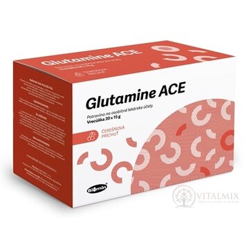Glutamine ACE čerešňová príchuť vrecúška 30x15 g obrázok