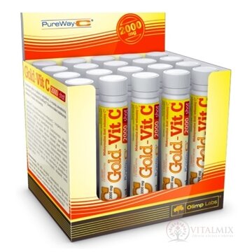 Gold-Vit C 2000 mg shot ampuly 20x25 ml obrázok