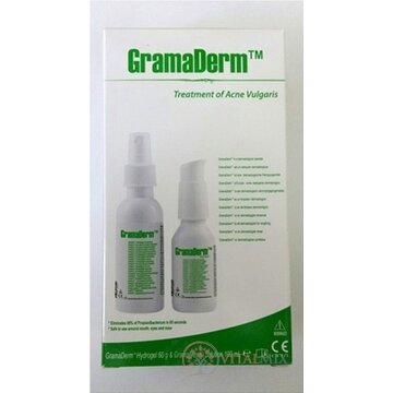 GramaDerm Combo-Pack súprava (roztok 100 ml + hydrogél 60 g), 1x1 set obrázok
