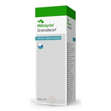 Granudacyn oplachový roztok na rany 1x500 ml obrázok