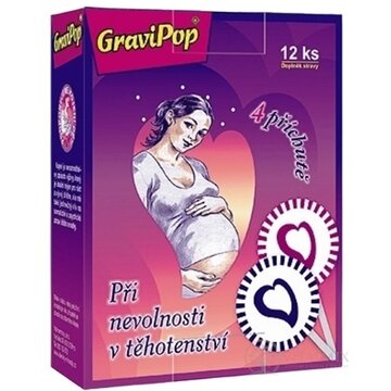 GraviPop lízanka pre tehotné ženy 1x12 ks obrázok