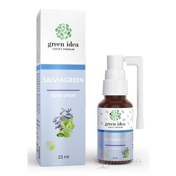Green Idea SALVIAGREEN ústny sprej 1x25 ml obrázok