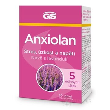 GS Anxiolan s levanduľou tbl 1x30 ks obrázok