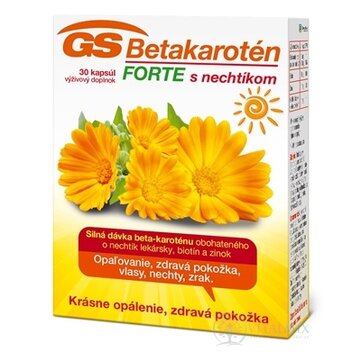 GS Betakarotén FORTE s nechtíkom cps 1x30 ks obrázok