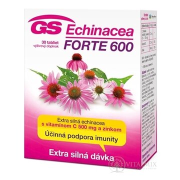 GS Echinacea FORTE 600 tbl (2016) 1x30 ks obrázok