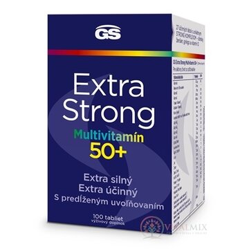 GS Extra Strong Multivitamín 50+ tbl 1x100 ks obrázok