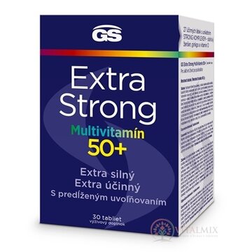 GS Extra Strong Multivitamín 50+ tbl (inov.2023) 1x30 ks obrázok