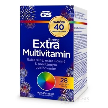 GS Extra Strong Multivitamín Darček tbl 90+40 navyše (130 ks) obrázok