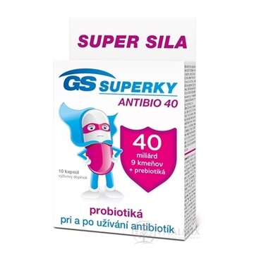 GS SUPERKY ANTIBIO 40 cps 1x10 ks obrázok