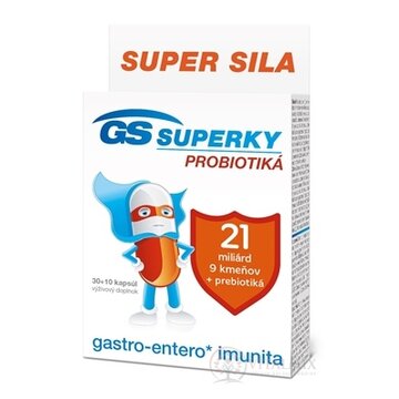 GS SUPERKY PROBIOTIKÁ cps 30+10 (40 ks) obrázok
