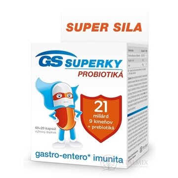 GS SUPERKY PROBIOTIKÁ cps 60+20 (80 ks) obrázok