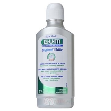 GUM Original White ústna voda bieliaca 1x300 ml obrázok