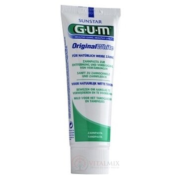 GUM Original White zubná pasta bieliaca 1x75 ml obrázok