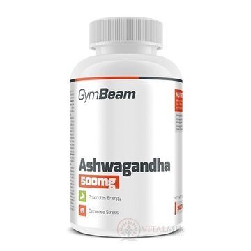 GymBeam Ashwagandha 500 mg cps 1x90 ks obrázok