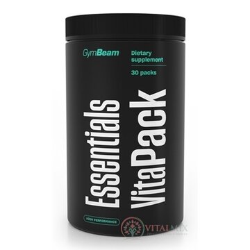 GymBeam Essentials VitaPack vrecúška (mix tbl + cps) 1x30 ks obrázok