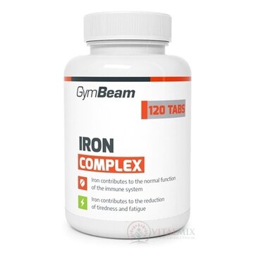 GymBeam IRON COMPLEX tbl 1x120 ks obrázok