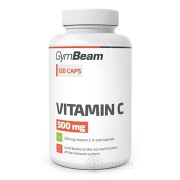 GymBeam Vitamín C 500 mg cps 1x120 ks obrázok