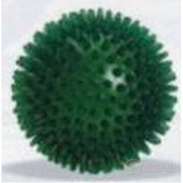 GYMY MASÁŽNA LOPTIČKA - ježko 7 cm zelená, priemer 7 cm 1x1 ks obrázok