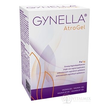 GYNELLA AtroGel vaginálny gél, jednorazový aplikátor (inov. 2024) 7x5 g (35 g) obrázok