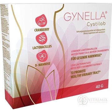 GYNELLA Cystilab dvojdielne vrecká 10x4 g (40 g) obrázok