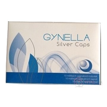 GYNELLA Silver Caps mäkké vaginálne kapsule 1x10 ks obrázok