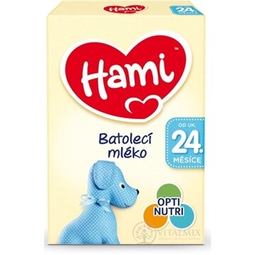 Hami batoľacie mlieko (od ukonč. 24. mesiaca) batoľacia mliečna výživa v prášku 1x600 g obrázok