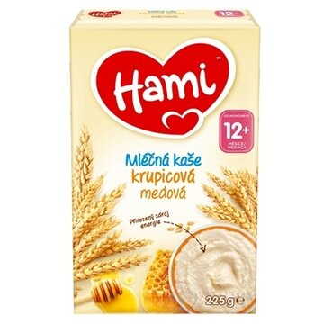 Hami mliečna kaša krupicová medová (od ukonč. 12. mesiaca) 1x225 g obrázok