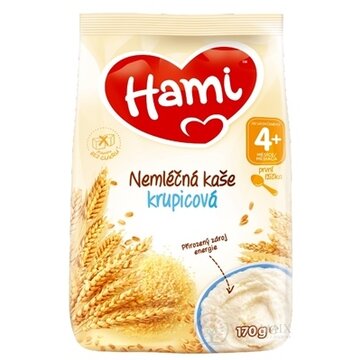 Hami nemliečna kaša krupicová prvá lyžička (od ukonč. 4. mesiaca) 1x170 g obrázok