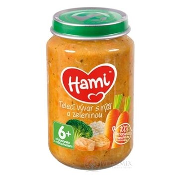 Hami príkrm Teľací vývar s ryžou a zeleninou (od ukonč. 6. mesiaca) 1x200 g obrázok