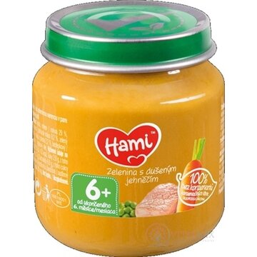 Hami príkrm Zelenina s duseným jahňacím (od ukonč. 6. mesiaca) 1x125 g obrázok