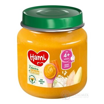 Hami príkrm Zelenina s kuracím prvá lyžička (od ukonč. 4. mesiaca) 1x125 g obrázok