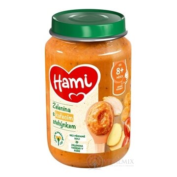 Hami príkrm Zelenina s kuracím stehienkom (od ukonč. 8. mesiaca) 1x200 g obrázok
