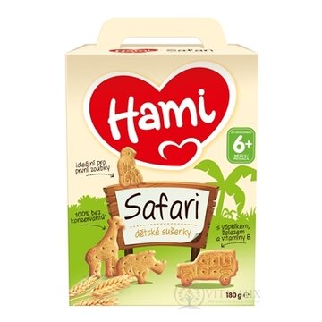 Hami sušienky Safari (od ukonč. 6. mesiaca) 1x180 g obrázok