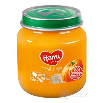 Hami zeleninový príkrm Tekvica s ryžou prvá lyžička (od ukonč. 4. mesiaca) 1x125 g obrázok