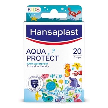 Hansaplast AQUA PROTECT KIDS náplasť, 2 veľkosti 1x20 ks obrázok