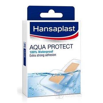Hansaplast AQUA PROTECT náplasť, stripy 1x20 ks obrázok