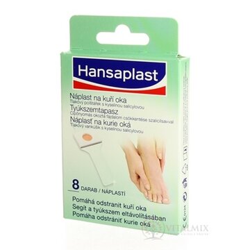 Hansaplast Náplasť na kurie oká 1x8 ks obrázok