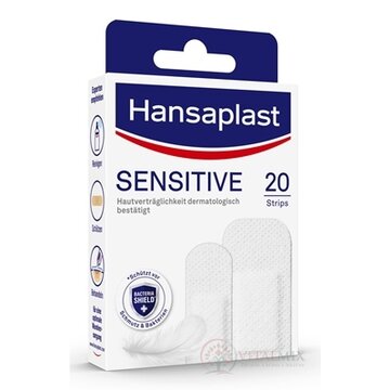 Hansaplast SENSITIVE hypoalergénna náplasť (inov.2021) 1x20 ks obrázok