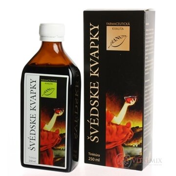 HANUS ŠVÉDSKE KVAPKY gtt 1x250 ml obrázok