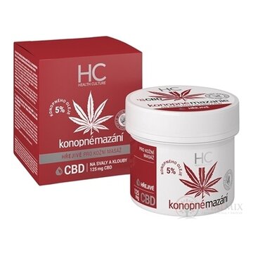 Health Culture Konopné mazanie hrejivé s CBD krém 1x125 ml obrázok