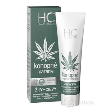 Health culture Konopné mazanie ŽILY-CIEVY gel 1x75 ml obrázok