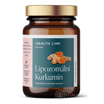 HEALTH LINK Lipozomálny kurkumín cps 1x60 ks obrázok