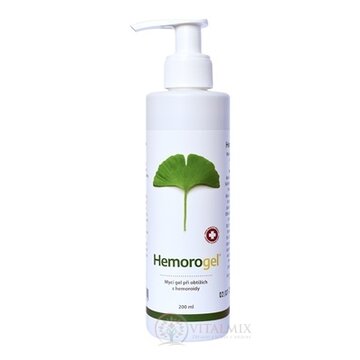 Hemorogel intímny umývací gél s pumpičkou 1x200 ml obrázok