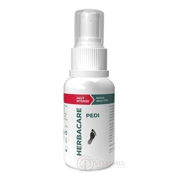 HERBACARE PEDI AKUT INTENSE bylinný sprej s CHX (0,3%) 1x25 ml obrázok